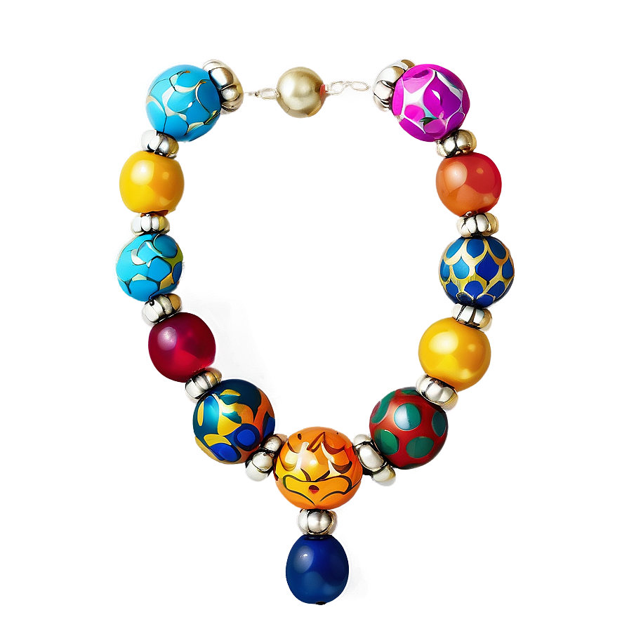 Beads With Patterns Png 29