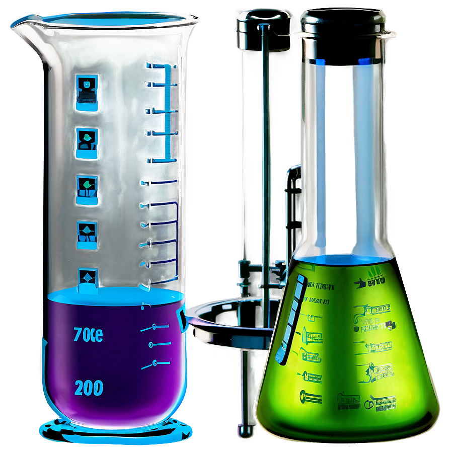 Beaker For Chemical Analysis Png Nuu72