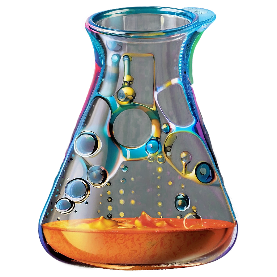 Beaker With Bubbles Png 51