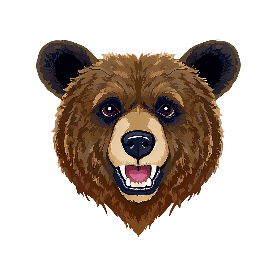 Bear Face Expression Png Ddh19