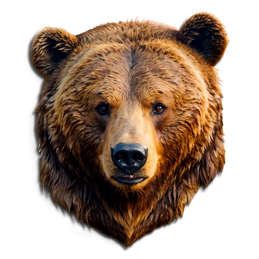 Bear Face Sticker Png 78