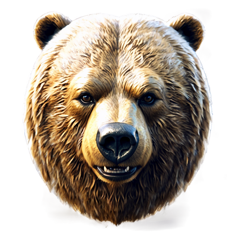 Bear Face Symbol Png 34