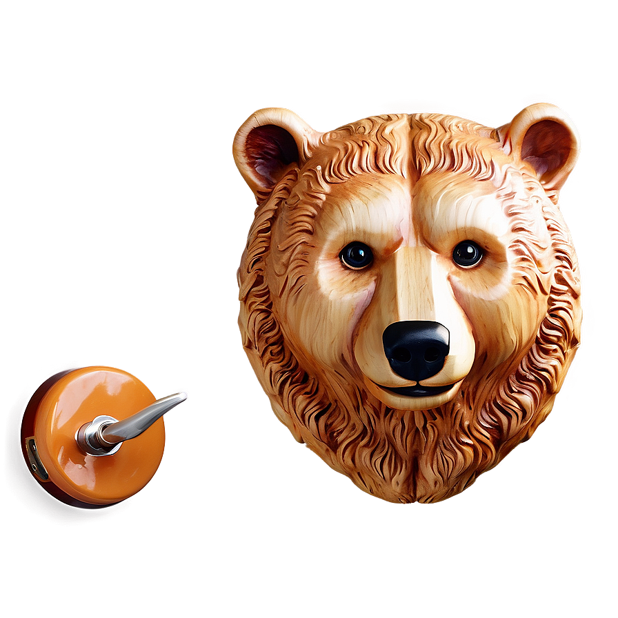 Bear Head Wall Decor Png Jkm