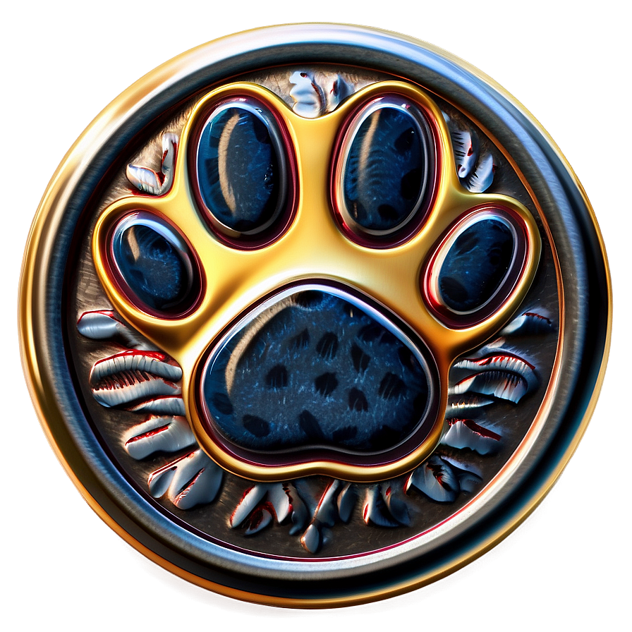 Bear Paw Badge Png Ugd95