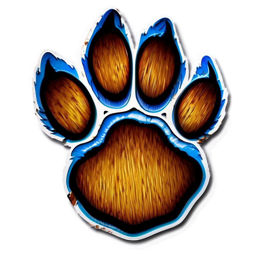 Bear Paw Decal Png Kot