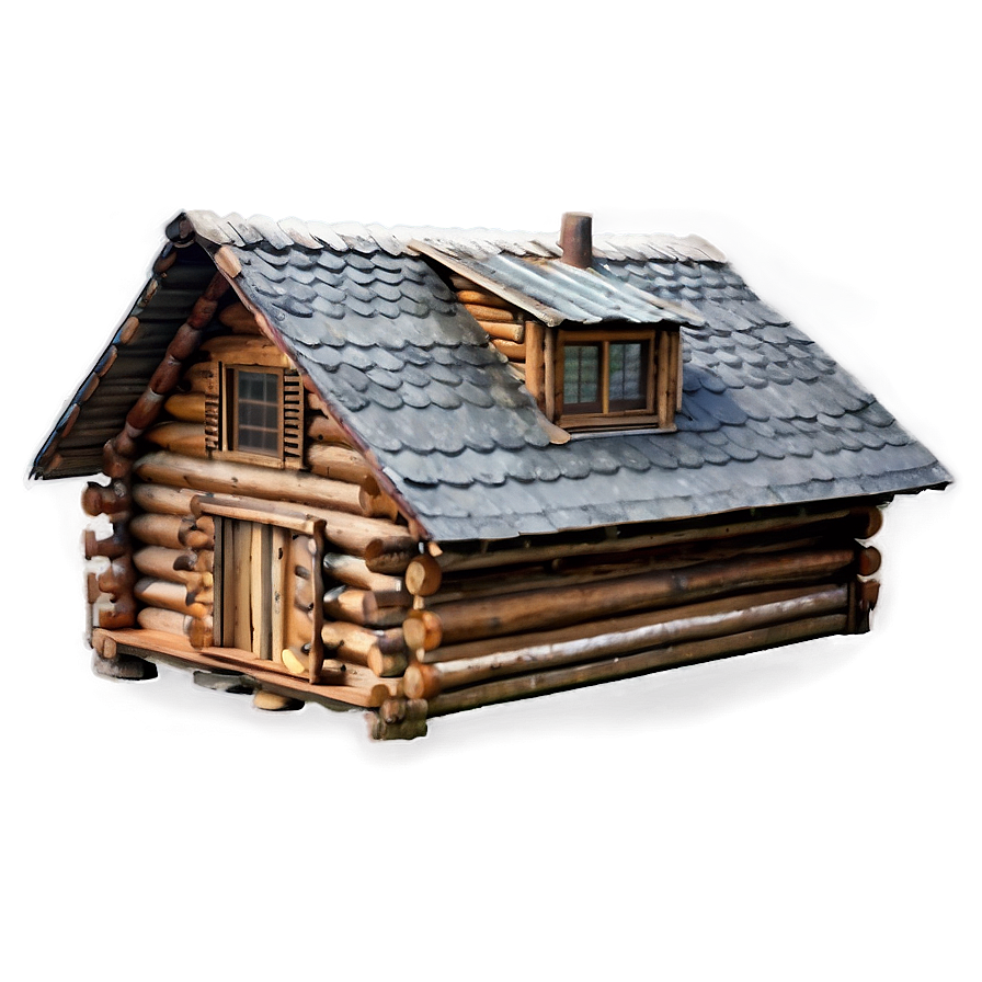 Bear's Log Cabin Png Juv1