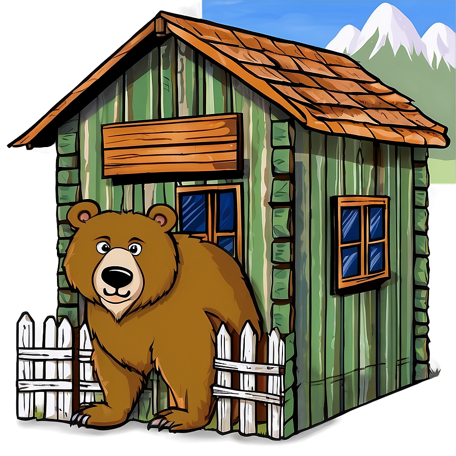 Bear's Rustic Home Png Dnf