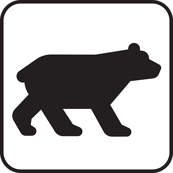 Bear Silhouette Icon