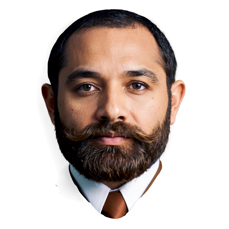 Beard And Mustache Combination Png 86