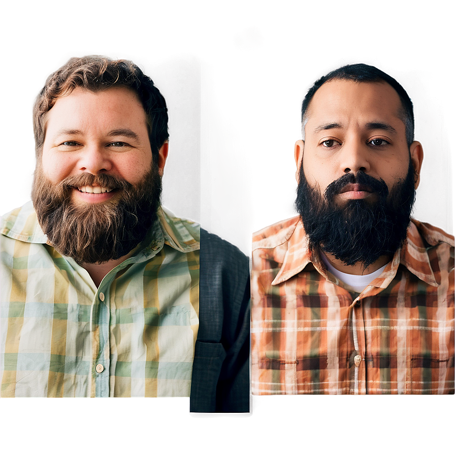 Beard Vs No Beard Png Mfa42