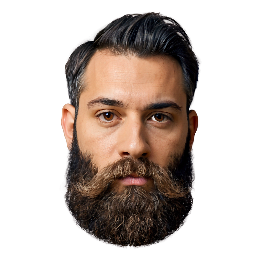 Beard Without Mustache Styles Png 05042024