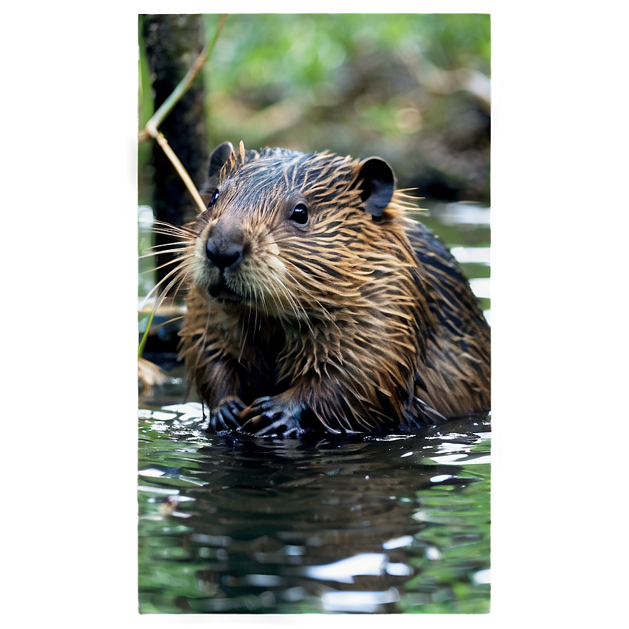 Beaver Habitat Environment Png Weg