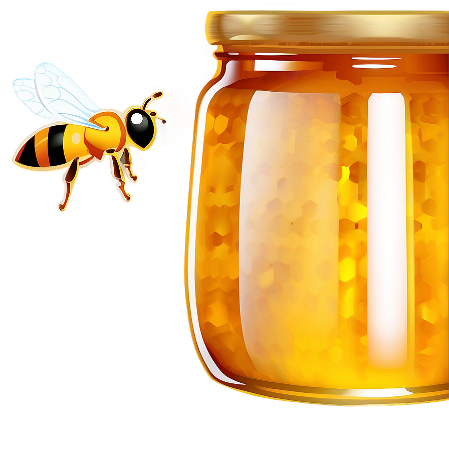 Bee Honey Jar Png Lsa