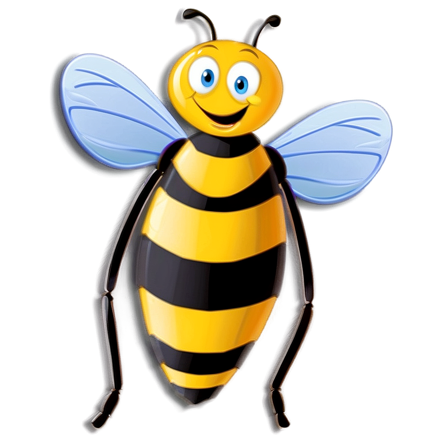 Bee Smiling Image Png Aow95