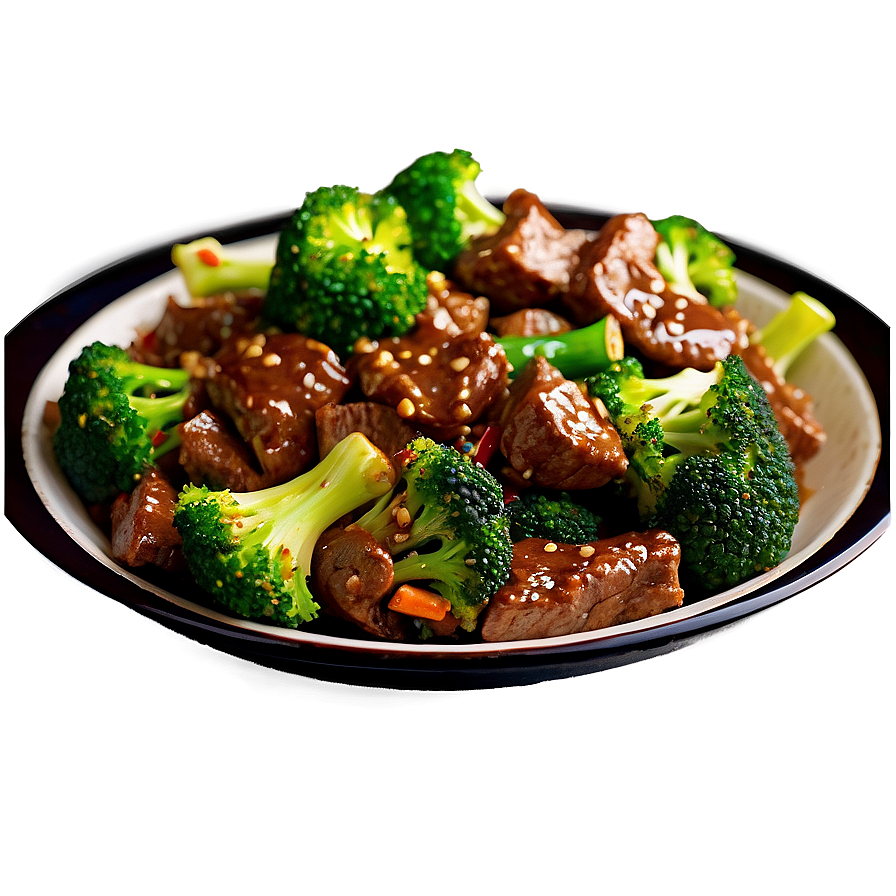 Beef And Broccoli Stir-fry Png Xrq