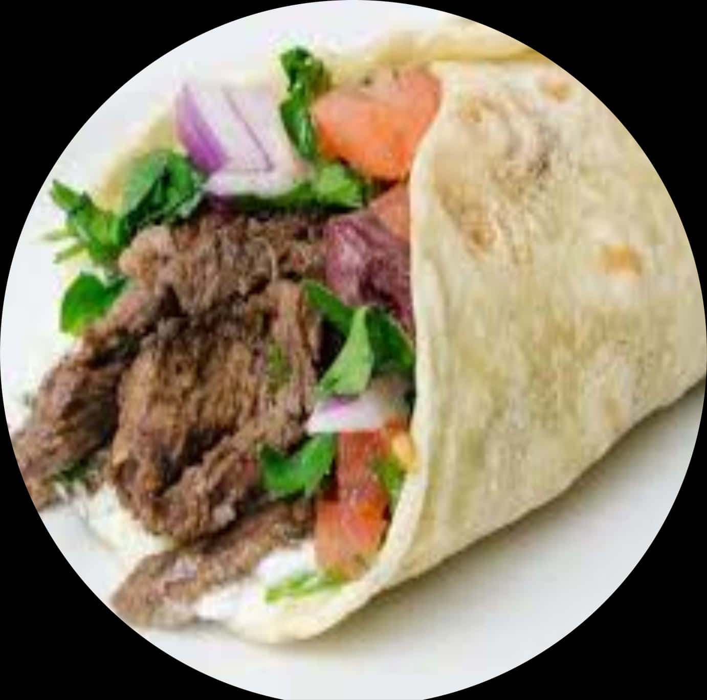 Beef Shawarma Wrap