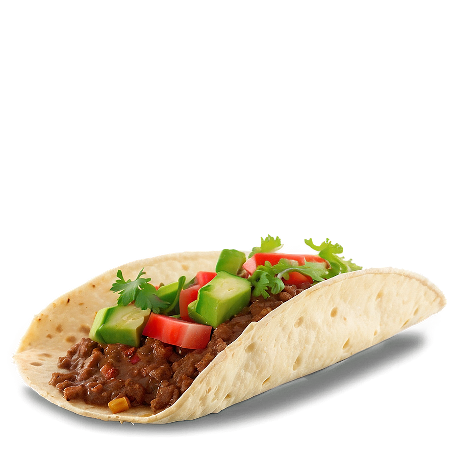 Beef Taco Png 05042024