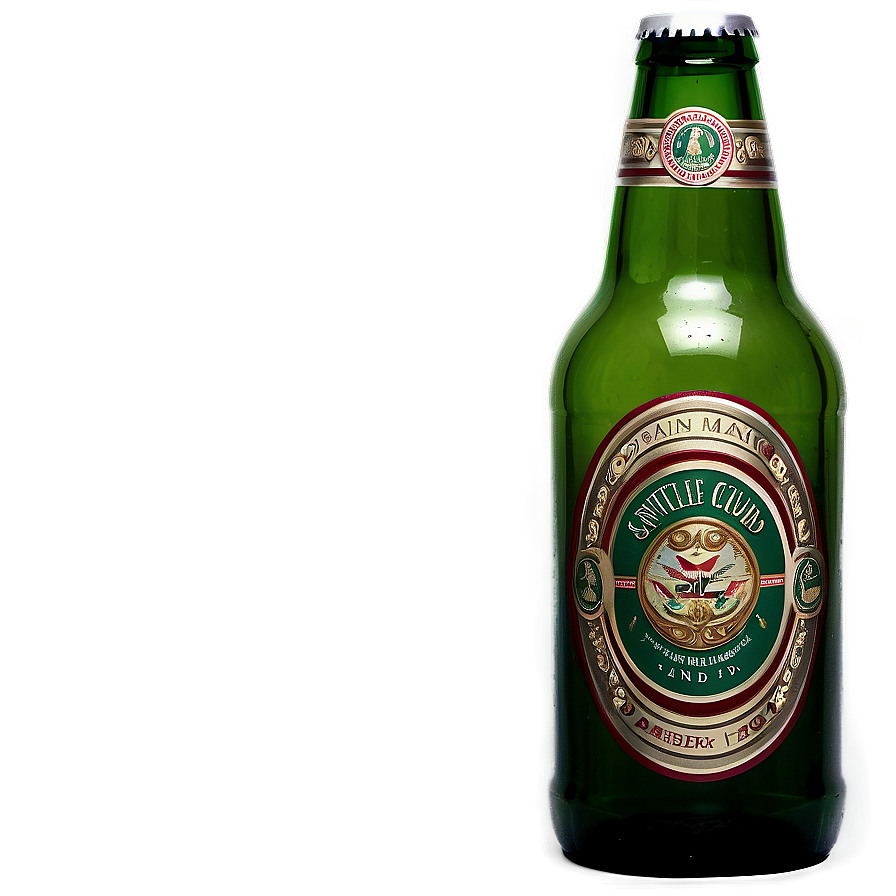Beer Bottle With Background Png 05242024