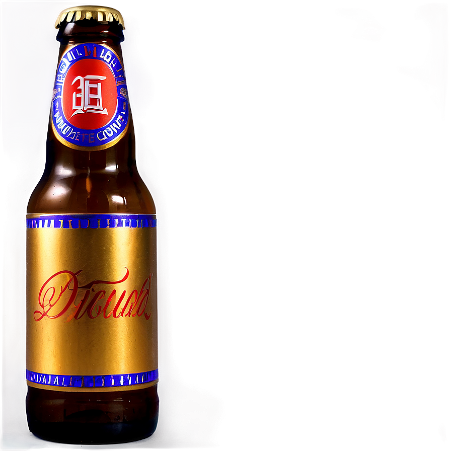 Beer Bottle With Reflection Png 62