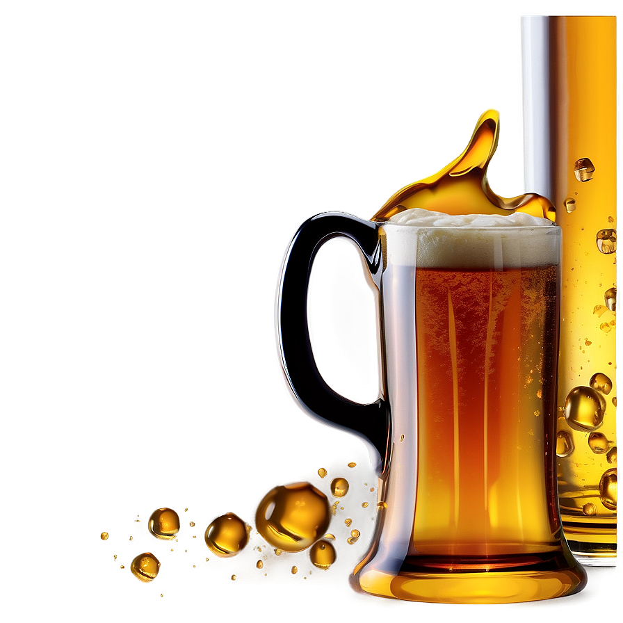 Beer Glass With Ale Png Tlr