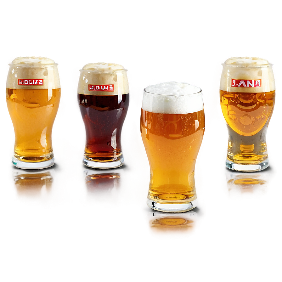 Beer Glass With Lager Png Qqs9