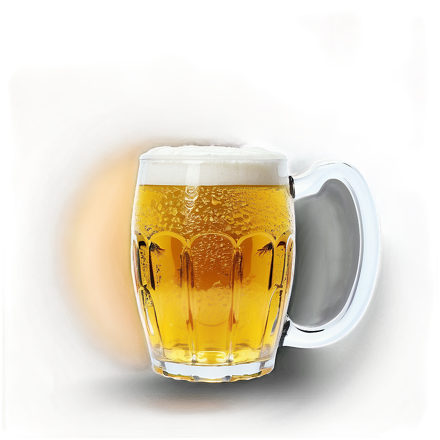 Beer Glass With Light Beer Png Ccn55