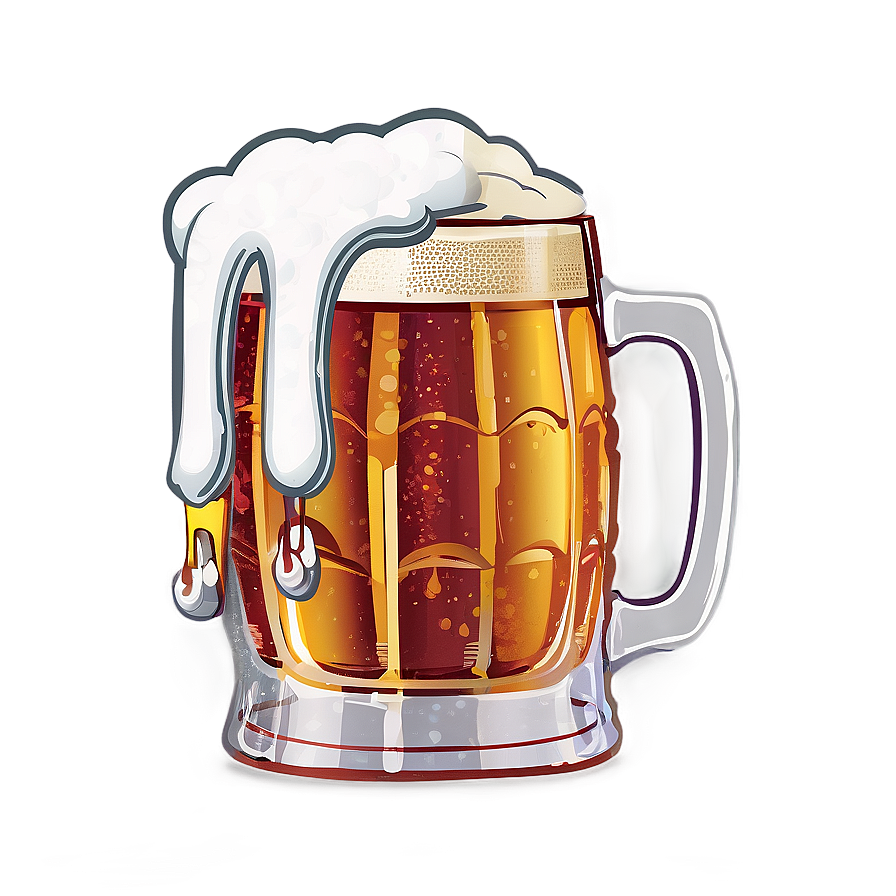 Beer Mug Foam Top Png Bdg