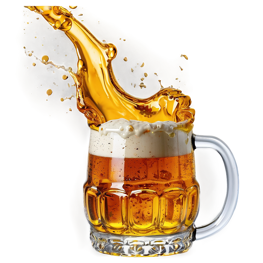 Beer Mug Splash Png 05252024