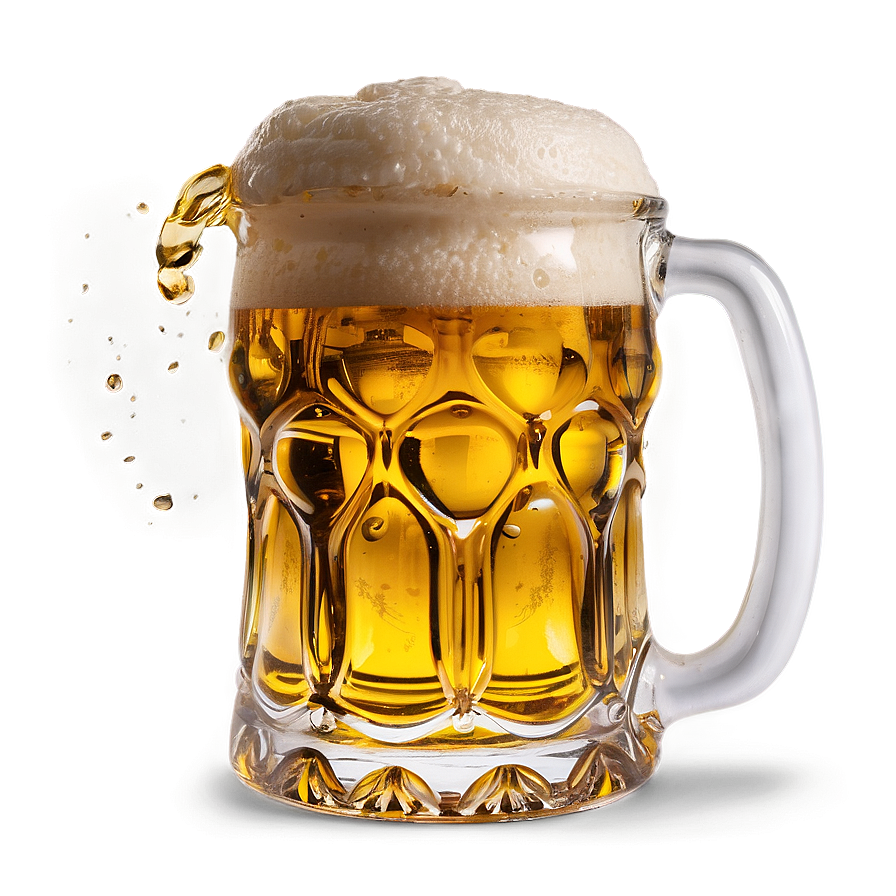 Beer Mug With Beer Pouring Png Mrh95