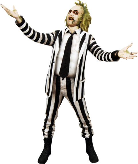 Beetlejuice Character Pose