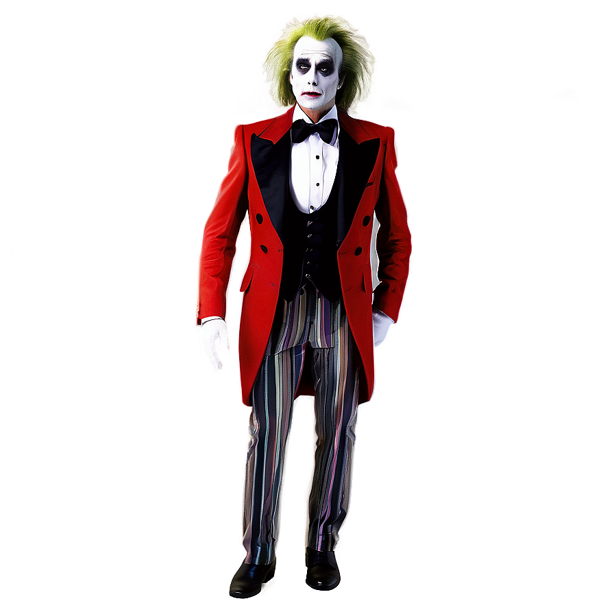 Beetlejuice Red Tuxedo Png Gyj