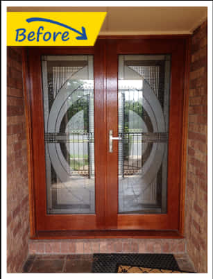 Before Door Renovation