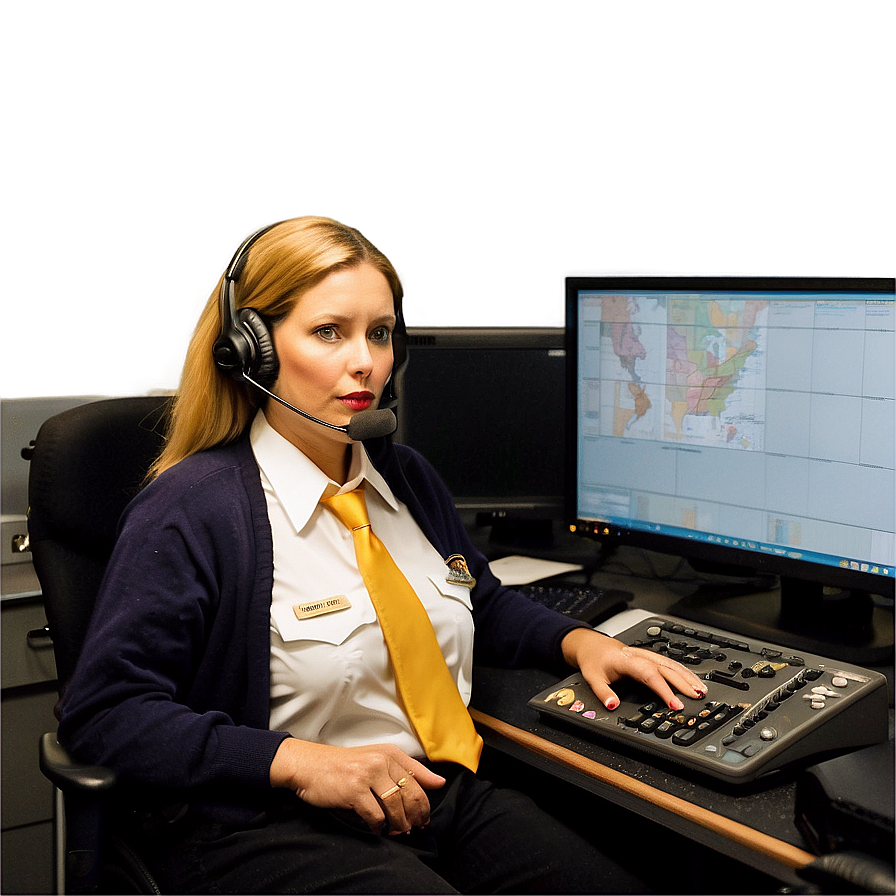 Behind The Scenes 911 Dispatcher Png 66