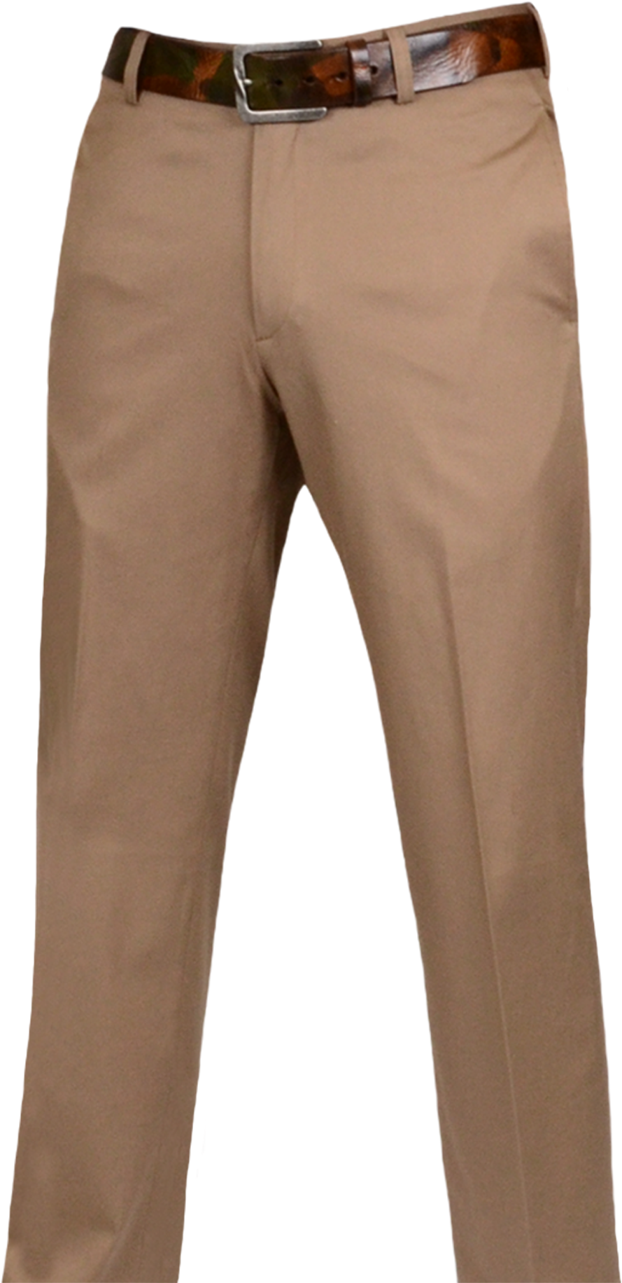 Beige Dress Pantswith Belt