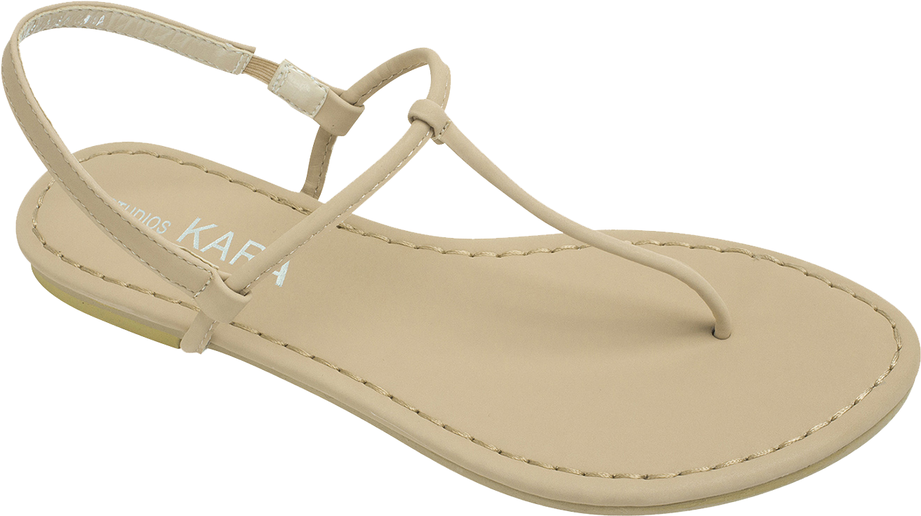 Beige Thong Sandal Product Showcase