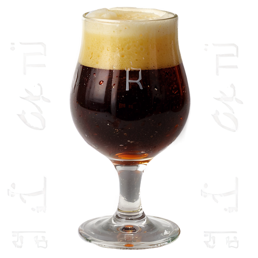 Belgian Beer Glass Png Elk