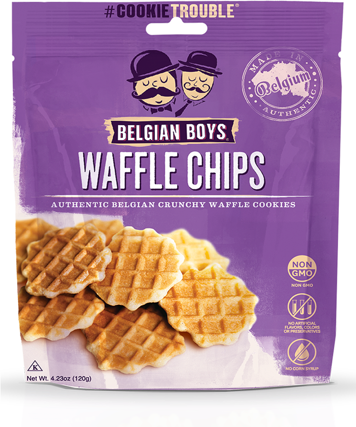 Belgian Boys Waffle Chips Package