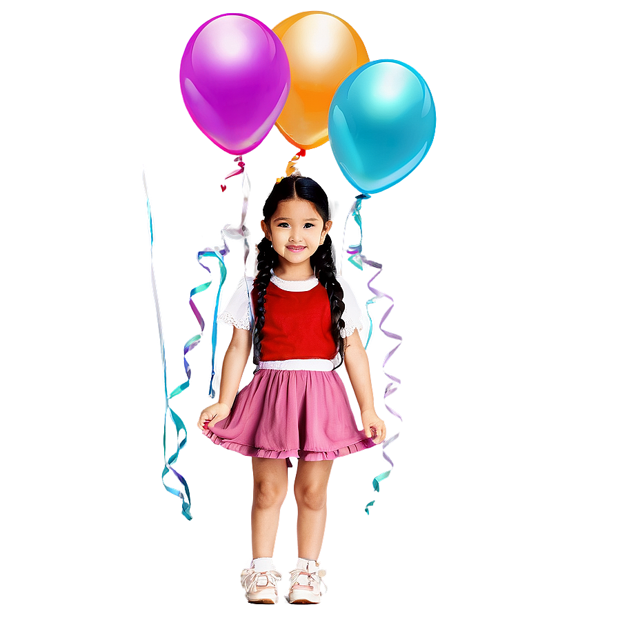 Bella With Balloons Png 70