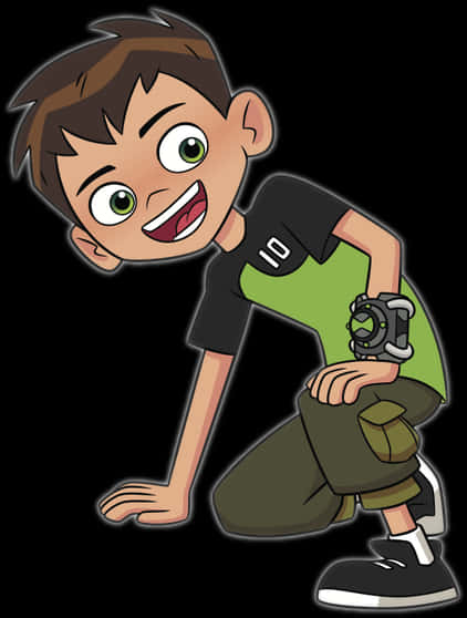 Ben_10_ Cartoon_ Character_ Pose