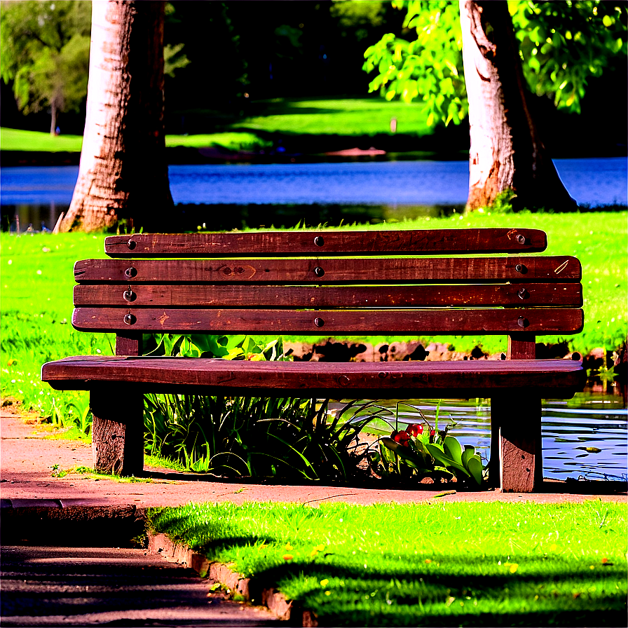 Bench By Water Png Ywa18