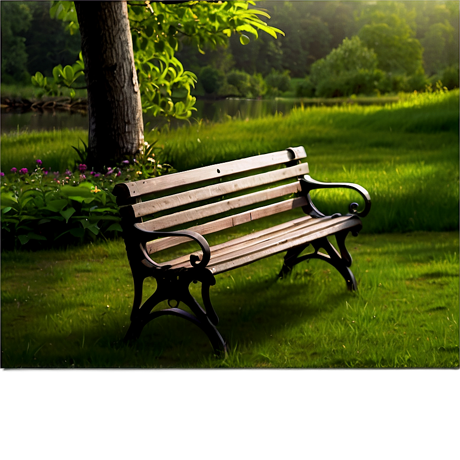 Bench In Nature Png Wts22