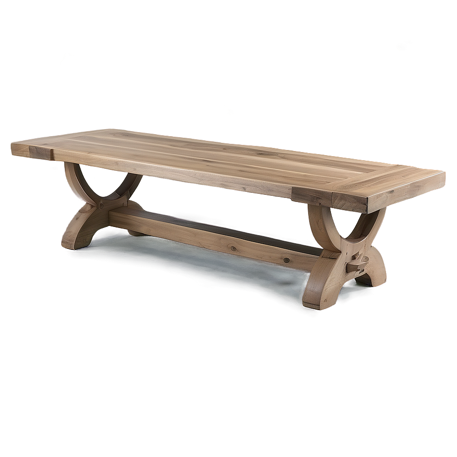 Bench Style Dining Table Png 12