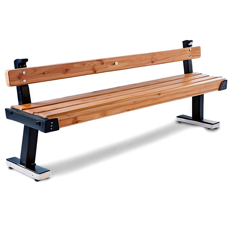 Bench With Backrest Png 05232024