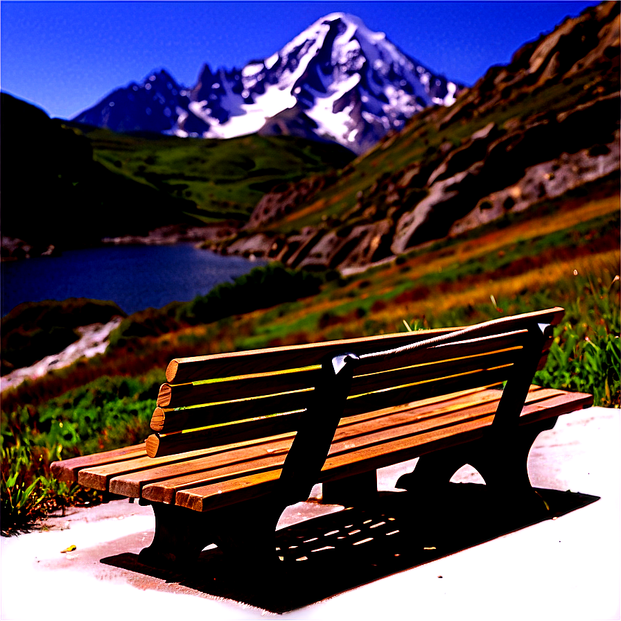 Bench With View Png 16