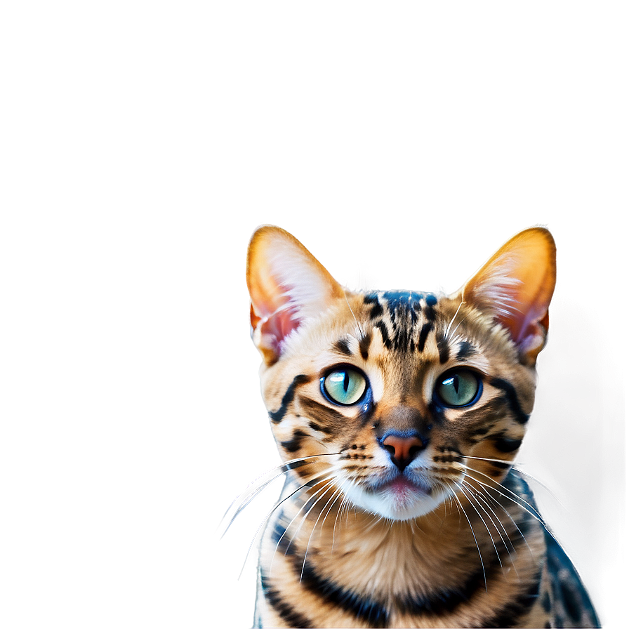 Bengal Cat Face Png 19