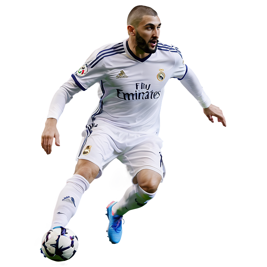 Benzema Dynamic Action Png 4