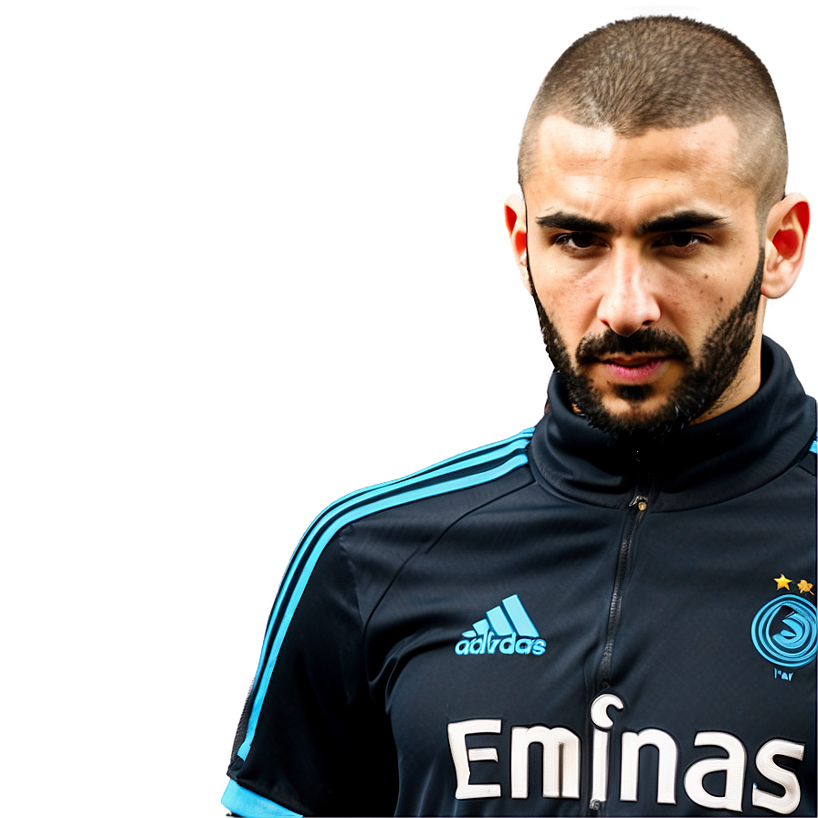 Benzema Portrait Png Dcx