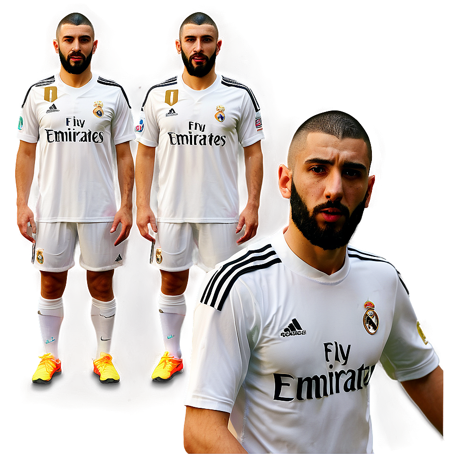 Benzema Real Madrid Uniform Png Ftq49