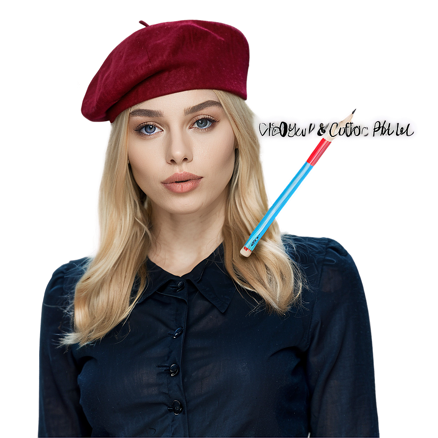 Beret In Pop Culture Png 22