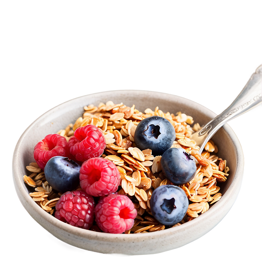 Berries And Granola Png Xua16